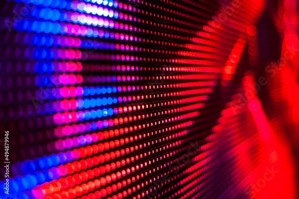 Obraz Large LED screen dots