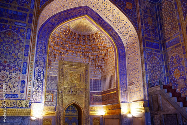 Obraz サマルカンドのモスク