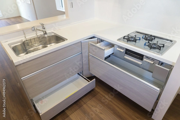 Fototapeta 新居　キッチン