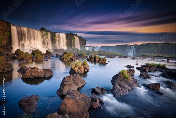 Obraz Iguazu Falls & Long Exposure