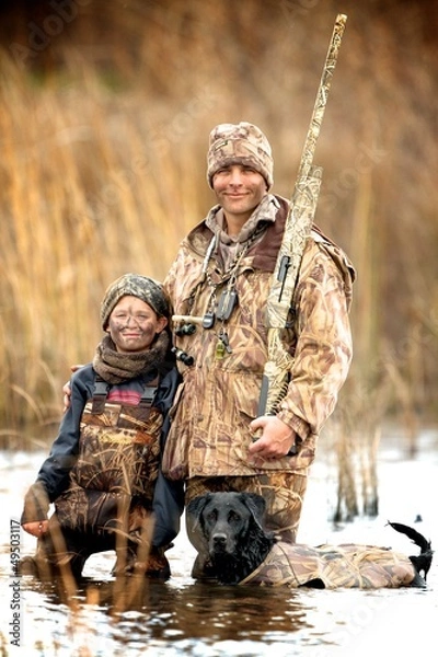 Obraz Polowanie na ojca i syna