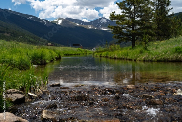 Obraz lake in the mountains