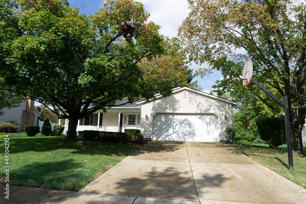 Obraz gazebo in the park