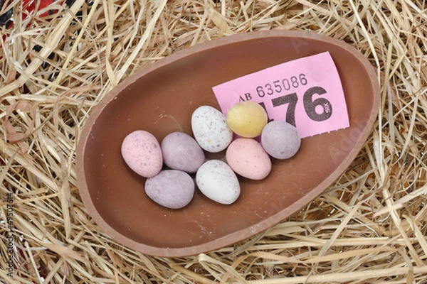 Obraz Chocolate Easter Egg as Prize