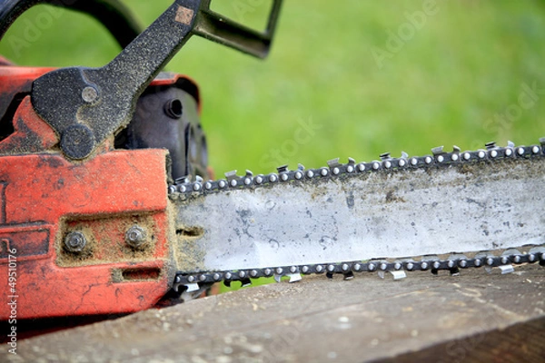 Obraz Deteil: Kettensäge