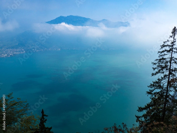 Fototapeta Overlook of the Lake Lucerne