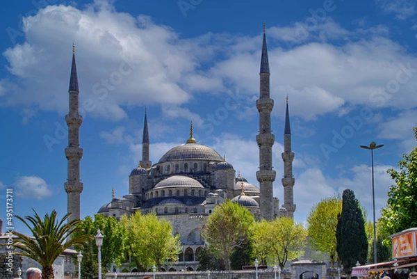 Fototapeta ブルーモスク