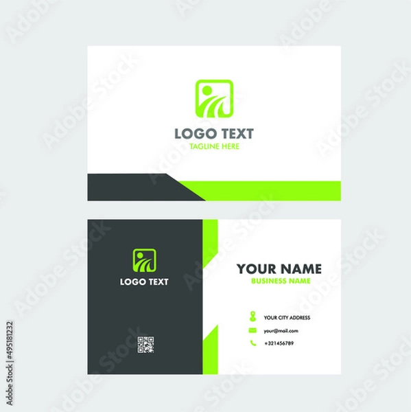 Obraz business card template