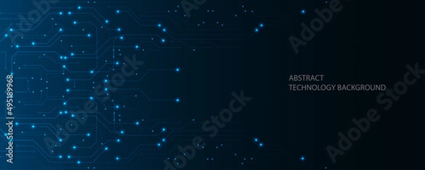 Obraz technology landscape high tech background image state-of-the-art communication design