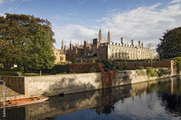 Obraz Clare College, Cambridge, UK.