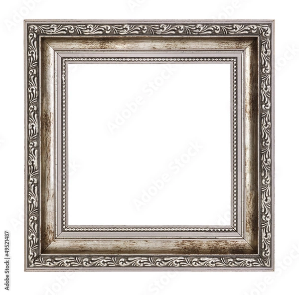 Obraz small wooden frame with thick border