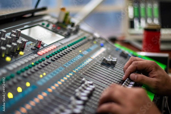 Fototapeta Mischpult