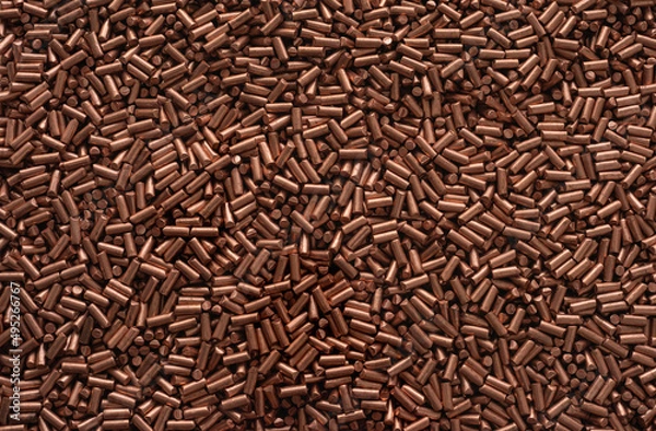 Fototapeta Copper granules