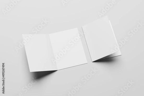 Obraz Bifold brochure mockup