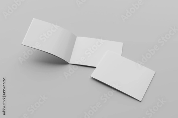 Obraz Landscape brochure mockup 