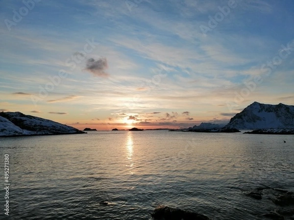 Obraz sunset over the sea