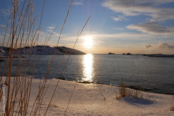 Obraz sunset over the sea