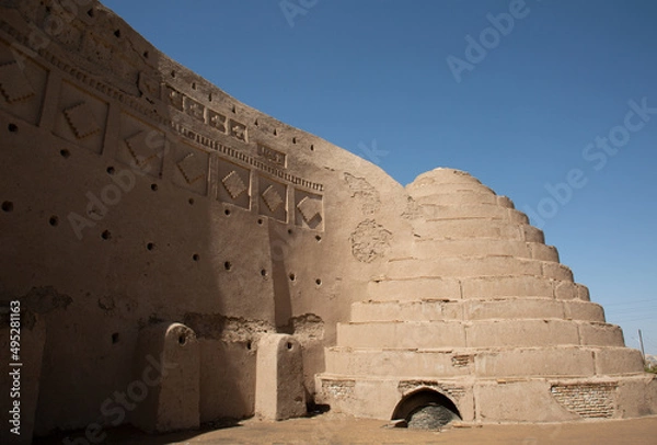 Obraz Castle wall in Kerman 
