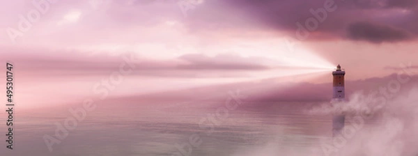 Obraz lighthouse on the coast