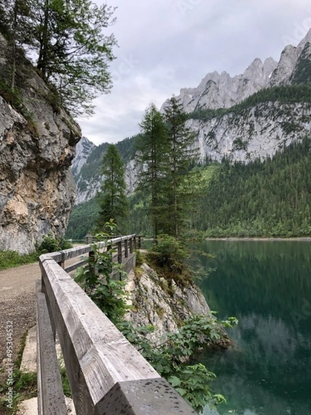 Obraz lake in the mountains