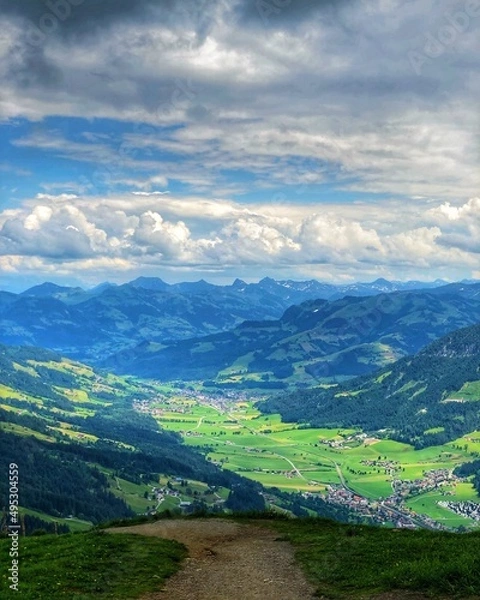 Obraz landscape with sky