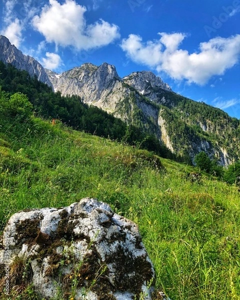 Obraz mountain landscape with sky