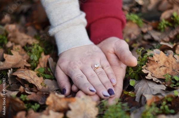 Obraz Hand in hand forever