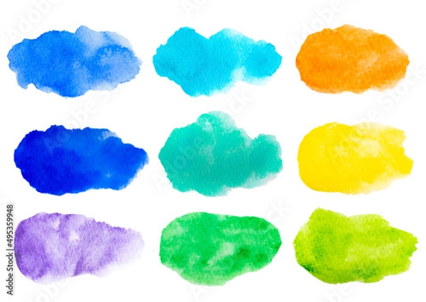 Fototapeta 水彩テクスチャー　背景素材