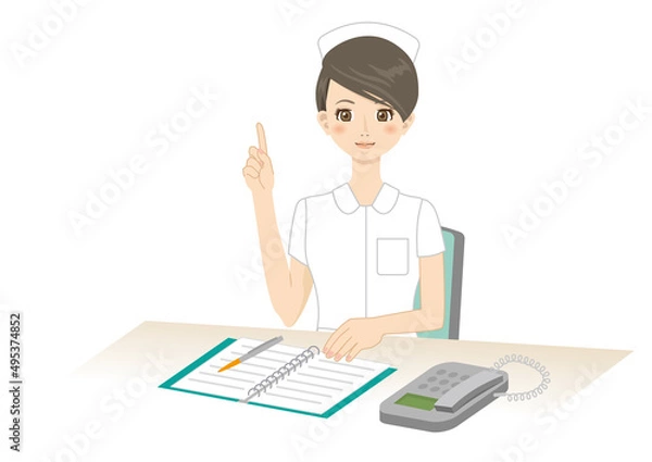 Fototapeta ,同一のタッチの人物イラストがあります。クリエイターページ内を検索して下さい。（検索ワード：アニメ風）