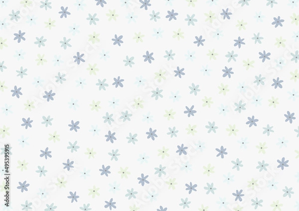 Obraz レトロ　マーガレット　背景