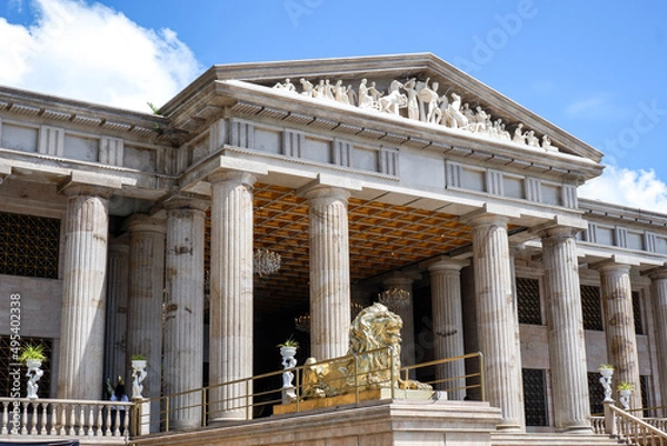 Obraz Temple of Leah (Taj Mahal of Cebu) Exterior Photos and Architectural Details - Busay, Cebu, Philippines - March 26, 2022