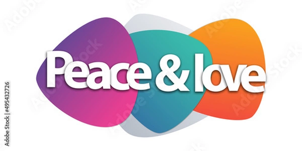 Obraz peace & love