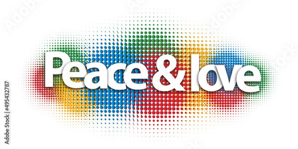 Obraz peace & love