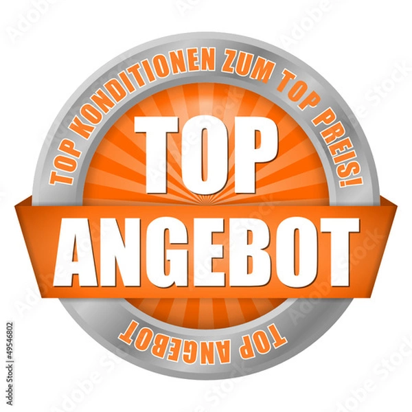 Obraz button top angebot 1