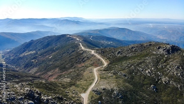 Fototapeta View from the mountain