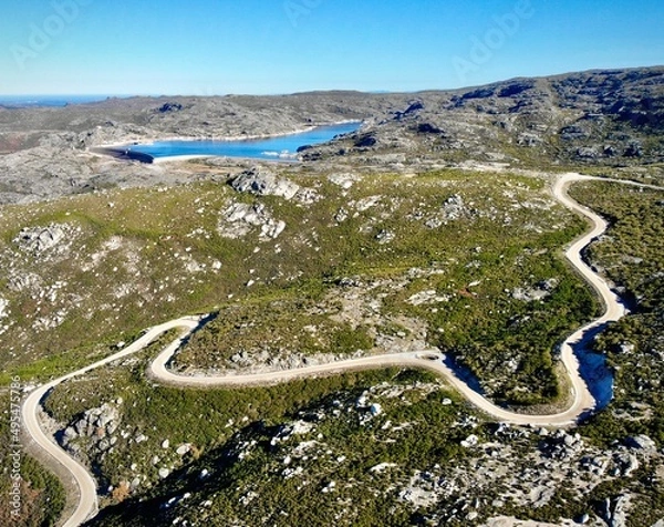 Fototapeta Road to the mountains