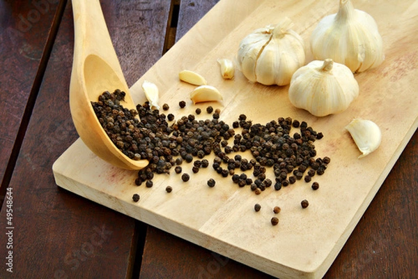 Obraz Peppercorn Garlic