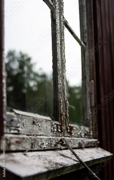 Obraz The closed window