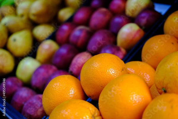 Obraz oranges and apples