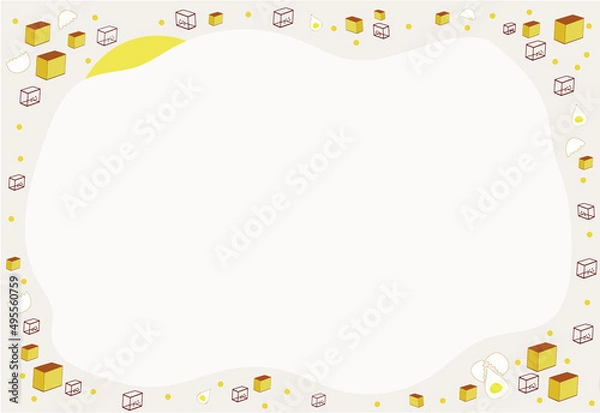 Fototapeta モダニズムフレーム5