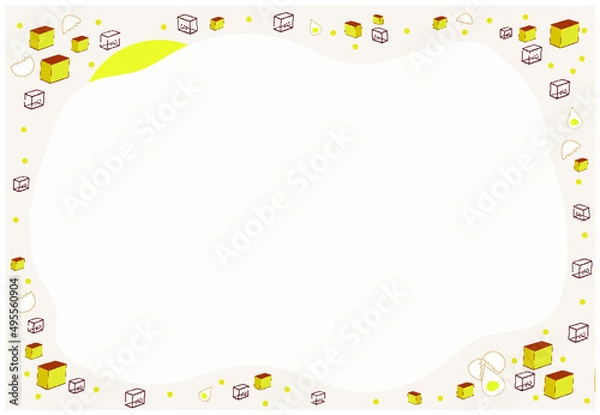 Fototapeta モダニズムフレーム5