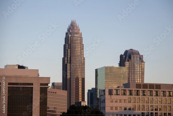 Obraz The Queen City, Charlotte, NC