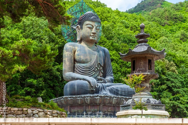 Fototapeta Bronze Buddha