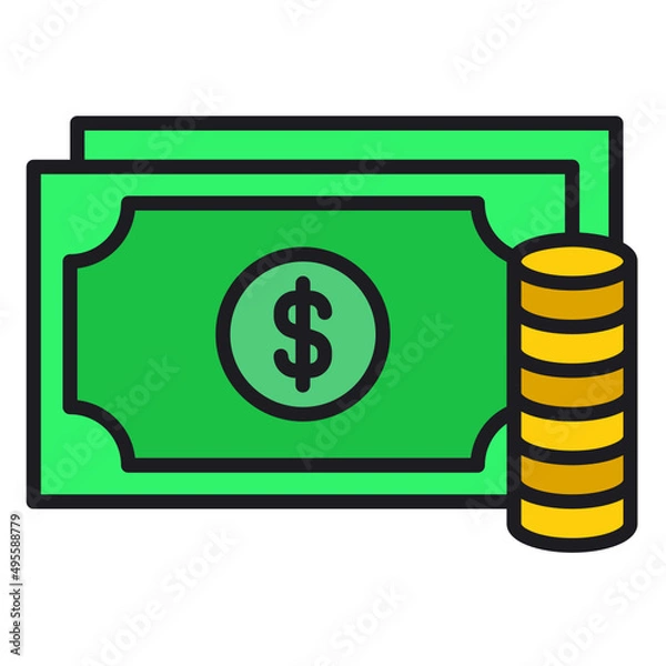 Obraz safe and money