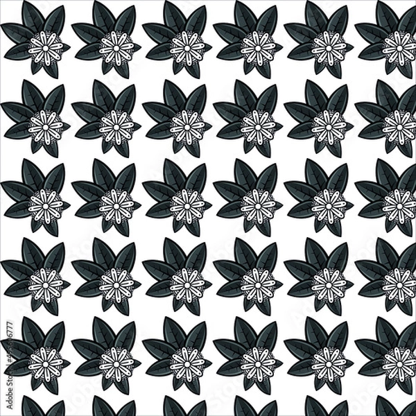 Obraz seamless pattern with flowers