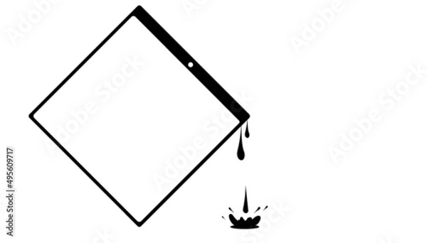 Fototapeta Tablette graphique 