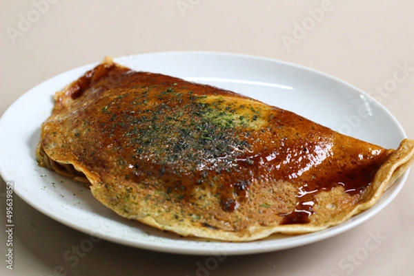 Obraz ソースがたっぷりかかった行田名物のフライ