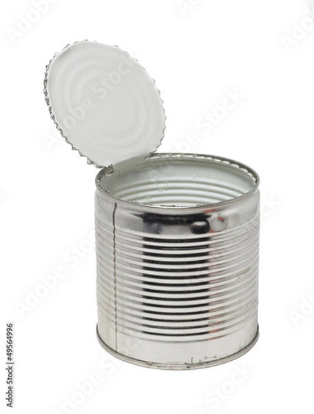 Obraz Open empty conserve can