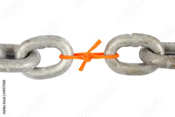 Fototapeta Weakest link
