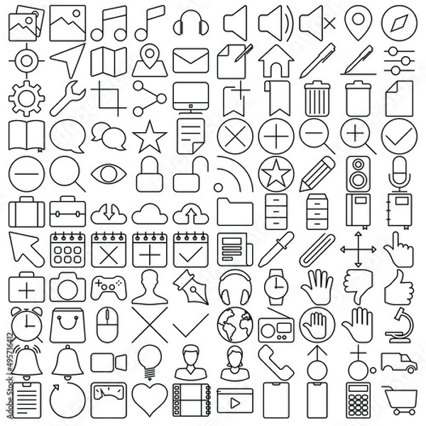 Obraz User Interface Icons